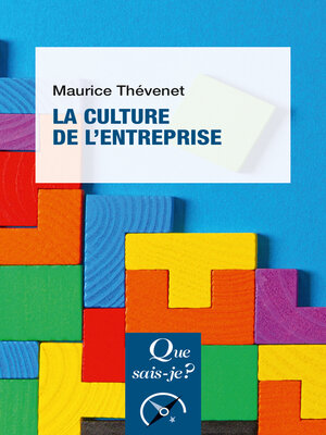 cover image of La Culture d'entreprise